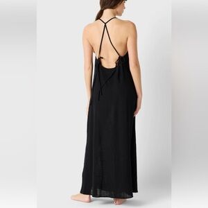 THE LADY & THE SAILOR
MILA DRESS IN navy gauze